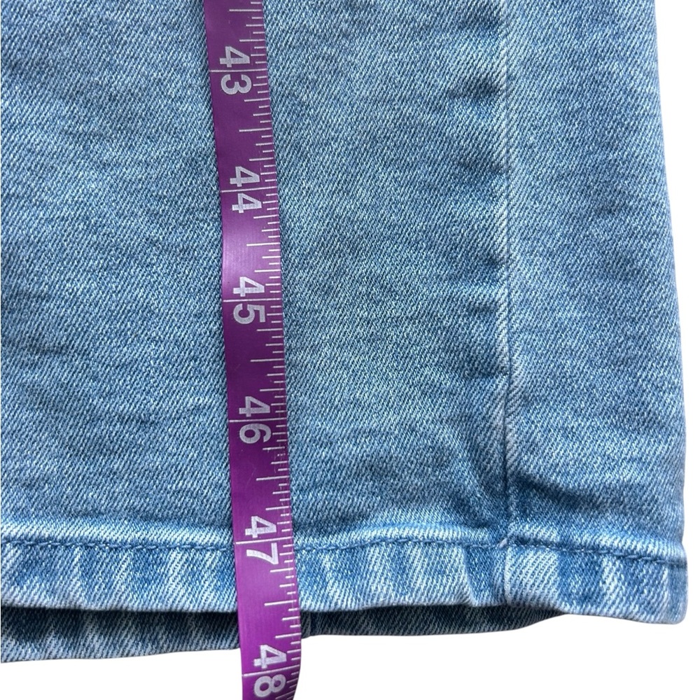 Sleeveless Light Blue Denim Button-Front Midi Dress - Picture 10 of 13